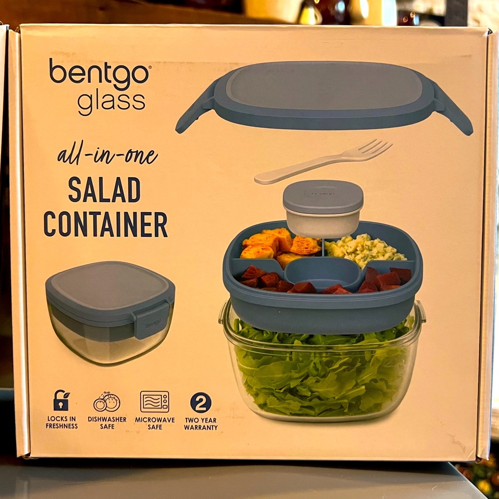 Bentgo Glass All-In-One Salad Container